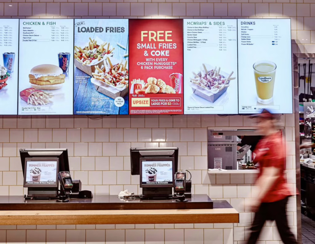 Lightbox menu boards