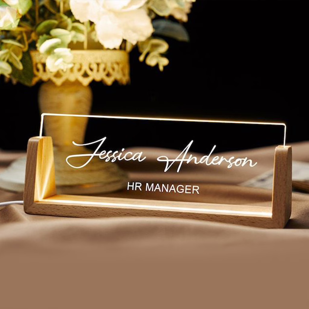 desk nameplate